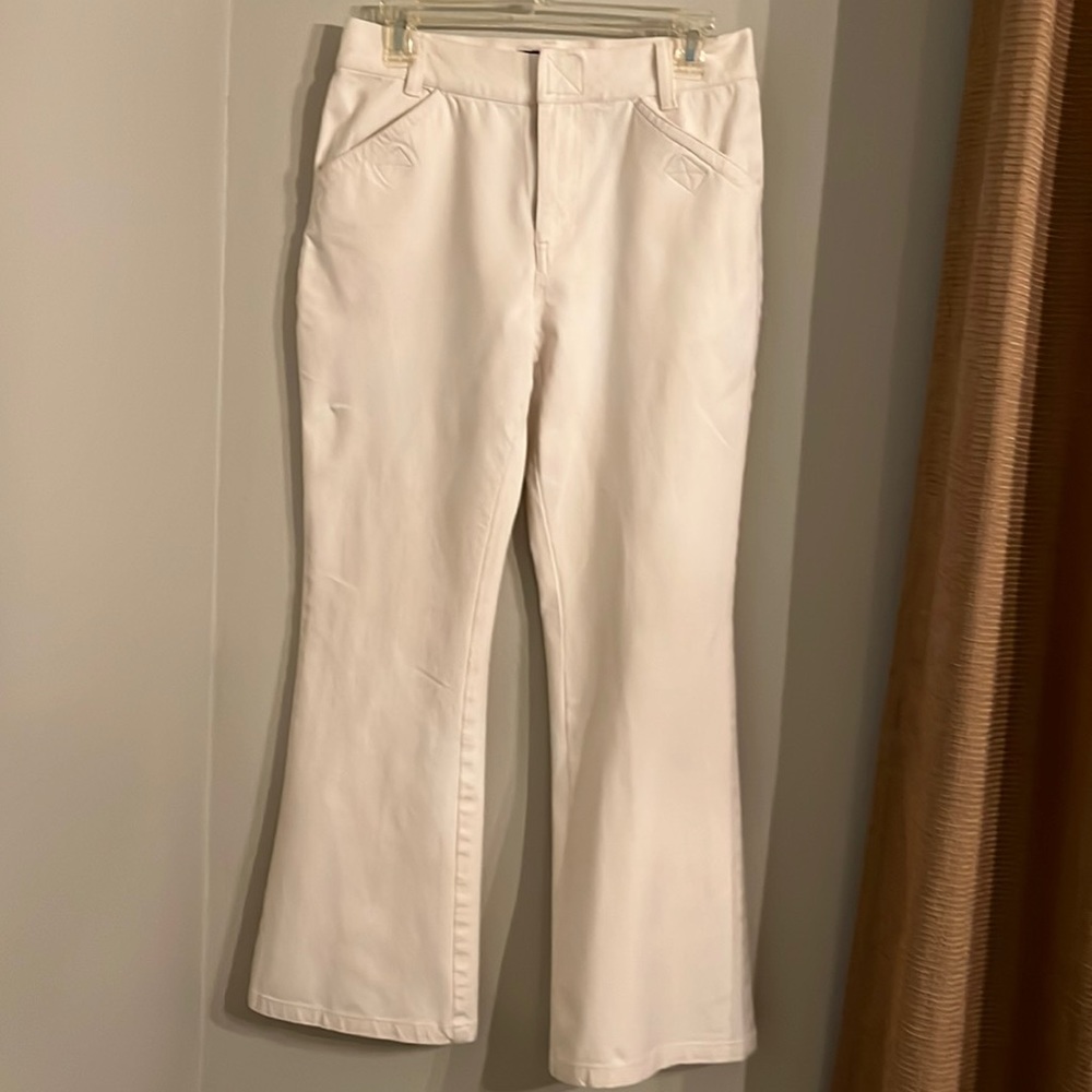 Ralph Ralph Lauren Strech White or ivory Pants 95% cotton 5% spandex size 8
